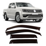 Deflectores De Ventanillas Adhesivo X4 Amarok 2015-2017-2022