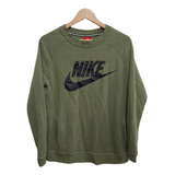 Buzo Crewneck Nike Deportivo Big Logo C/bolsillos