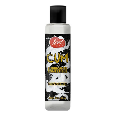Gel Comestible Imitación Semen 120ml Sexo Oral Vaginal Anal Sabor Vainilla\u002Fcanela | Meses sin interés