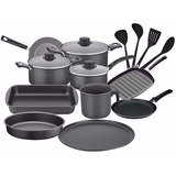 Set Juego De Cocina Bateria Tramontina Teflon Antiadherente