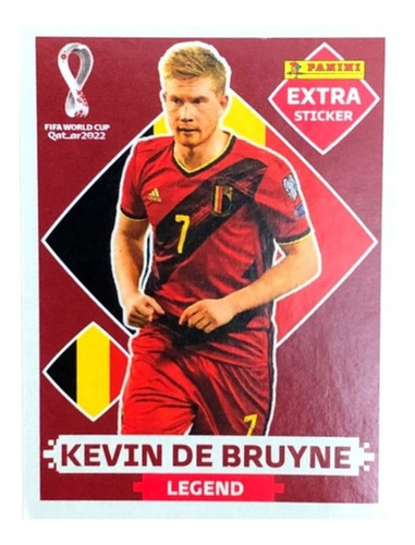 Figurinha Legend Original Base Kevin De Bruyn Copa Do Mundo