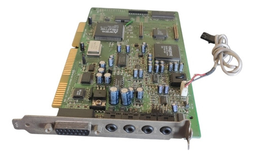 Placa De Som Creative Slot Isa Sound Blaster Pc Antigo 