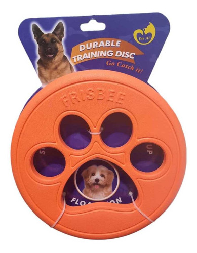 Frisbee Disco Juguete Para Mascotas - Solido Durable