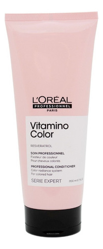 Acondicionador L'oréal Professionnel Serie Expert Vitamino Color En Botella De 200ml Por 1 Unidad