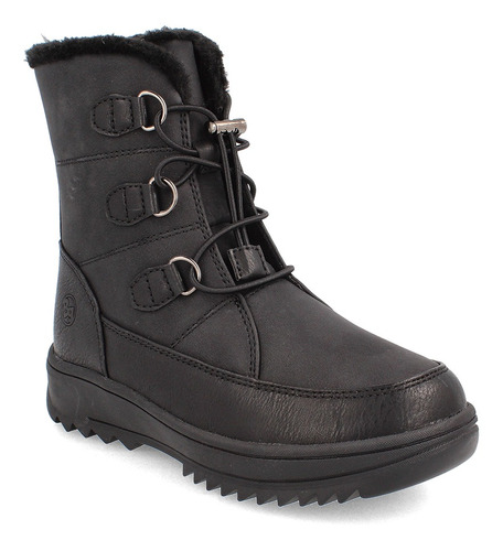 Bota Niña Bubblegummers Geo Earth Negro 34-38