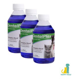 Dentalplax Antiseptico Aliento Perros Y Gatos  3 X 250 Ml