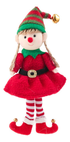 Muñeco De Peluche De Elfo Navidad Para Niños Adornos Colgant