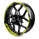 Calcos Amarillo Fluor Llantas Yamaha R6