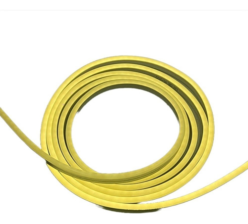 Mangueira Led Neon Amarelo 15m + Tomada De Alimentação 110v