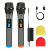 Universal Micrófono Inalámbrico Profesional Karaoke Kit 2pcs