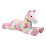 Tezituor Caballo De Peluche Grande De 3 Pies, Juguete De Pel