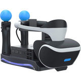 Estacion De Carga Para Ps4 Move Y Accesorios Skywin