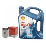 Aceite Helix Hx7 10w40 + Filtro De Aceite Fiat Grand Siena 