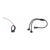 Garmin T5 Gps Collar De Perro Y Cable Adaptador Dividido Usb