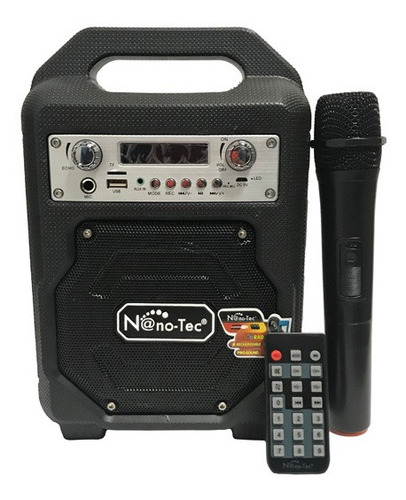 Parlante Amplificador Profecional Nano-tec Nt-p2314 Color Negro 5v