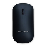 Mouse Sem Fio 2.4ghz 1200dpi Usb Preto Multilaser - Mo307