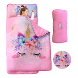 Colchoneta Para Siesta De Unicornio Para Preescolar, Guarder