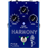 Flamma Harmony Fv04 Pedal De Efecto Armonizador Para Voz