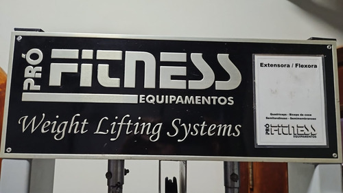 Aparelho De Academia  Extensora / Flexora Pró Fitness