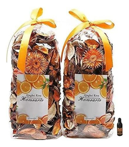 Bolsa De Popurrí Aroma Naranja, Flor Seca, Jarrón, Re...