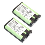 2 Bateria P/ Panasonic Hhr-p107 Hhr-p107a Kx-tga301 Kx-tga35