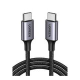 Ugreen Cable Blindado De Datos/carga Usb C 3.1 Gen 1 Pd 60w  Negro