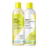 Kit Deva Curl Low Poo Shampoo 355ml, Condicionador 355ml