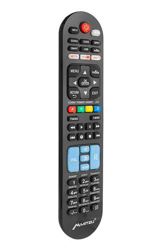 Control Remoto Universal Tv Smart Ldc Led Mitzu Mrc-uni11
