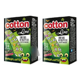 Kit Curativos Infantil Cotton Line Horripilantes 48 Unidades