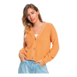 Cardigan Roxy Wonder Time Mujer Toast