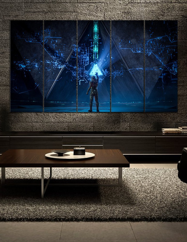 Cuadro Poliptico Mass Effect Andromeda 120cm X 70cm Art