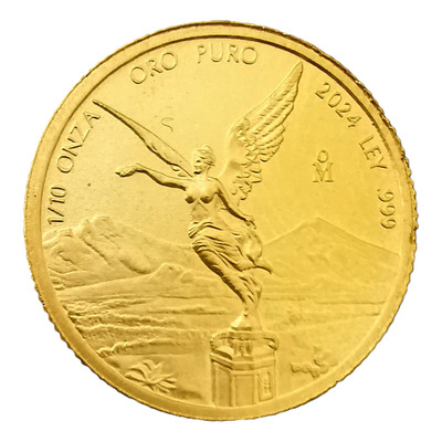 Fraccion 1\u002F10 Onza Oro Puro Libertad Satin 2024 | MercadoLibre