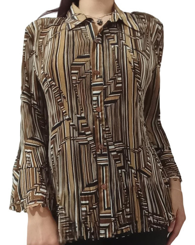 Camisa De Mujer Xl Dama Estilo Vintage Nueva Coleccion 2024