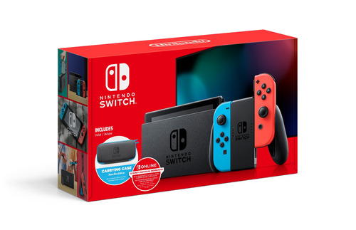 Consola Nintendo Switch Con Joy-con Color Azul Neón Y