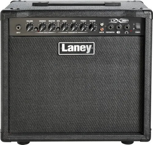 Amplificador Guitarra 35w Overdrive Reverb Laney Lx35r Combo Color Negro