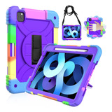 Funda Ltrop Para iPad Air 5/4 Generacion 10,9 (violeta)