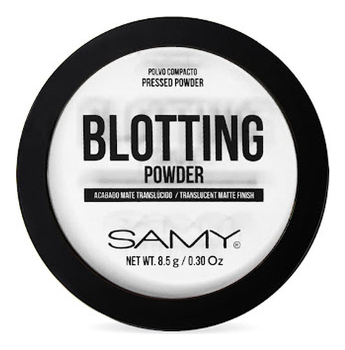 Polvo Matificante Blotting Powder Samy X 8.5 Gr Color Multicolor
