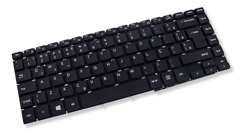 Teclado Compativel Samsung Ativ Book3 Np370e4k-kdbbr 