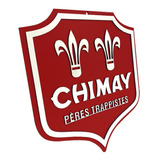 Placa Decorativa Chimay Cerveja 3d Relevo Boteco Decoração