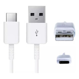 Cabo Usb Tipo C Branco Original Samsung M62 M12 M42 A52s A42