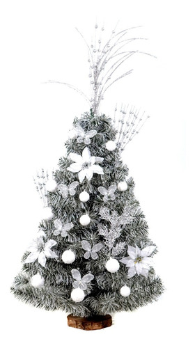 Árbol De Navidad 1,00 M + Kit Decoración De Lujo M5 - Sheshu