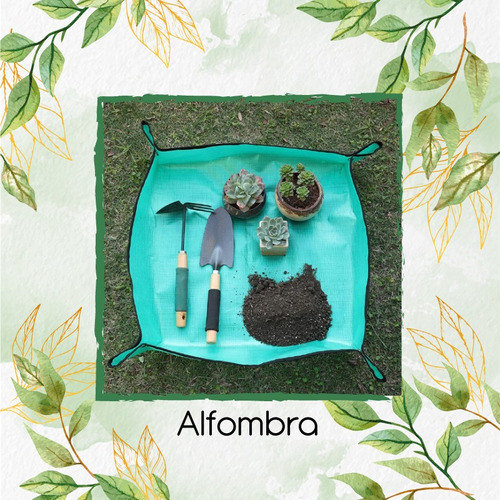 Alfombra Para Tierra Jardinería 