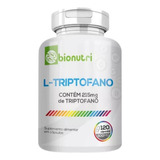 L-triptofano 500mg 120 Cáps Maior Concentração - Bionutri