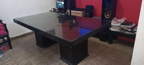 Mesa Rect. Ptas King De 2.20 X 1.20vidrio De 4mm + 10sillas 