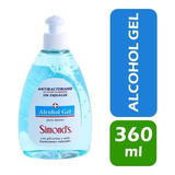 Alcohol Gel Simonds 360ml Desinfectante - Certificado Isp