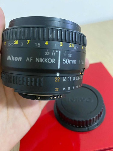 Lente Nikon 50m 1.8 D