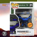 Funko Pop Spartan Mark V Espada De Energia Roja #21 Halo Infinite