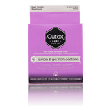 Cutex Care Swipe & Go - Almohadillas Quitaesmalte De Unas Si