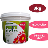 Fertilizante Forth Flores 3kg Npk + 9 Nutrientes - Floração