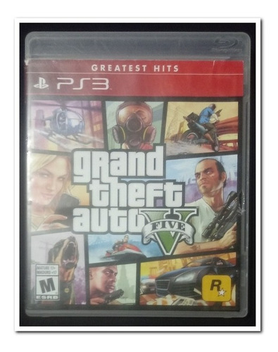 Grand Theft Auto V Greatest Hits, Juego Ps3 Físico